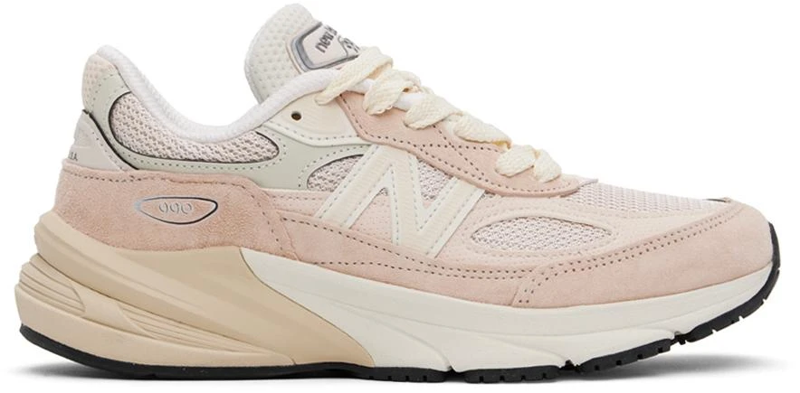商品New Balance|Pink & Beige 'Made in USA' 990v6 Sneakers,价格¥1244,第1张图片