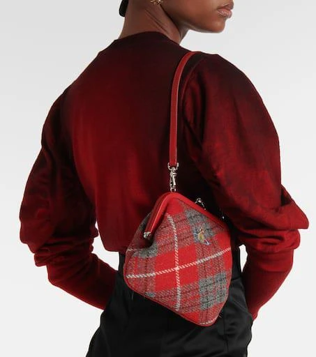 商品Vivienne Westwood|Vivienne's tartan clutch,价格¥3342,第2张图片详细描述