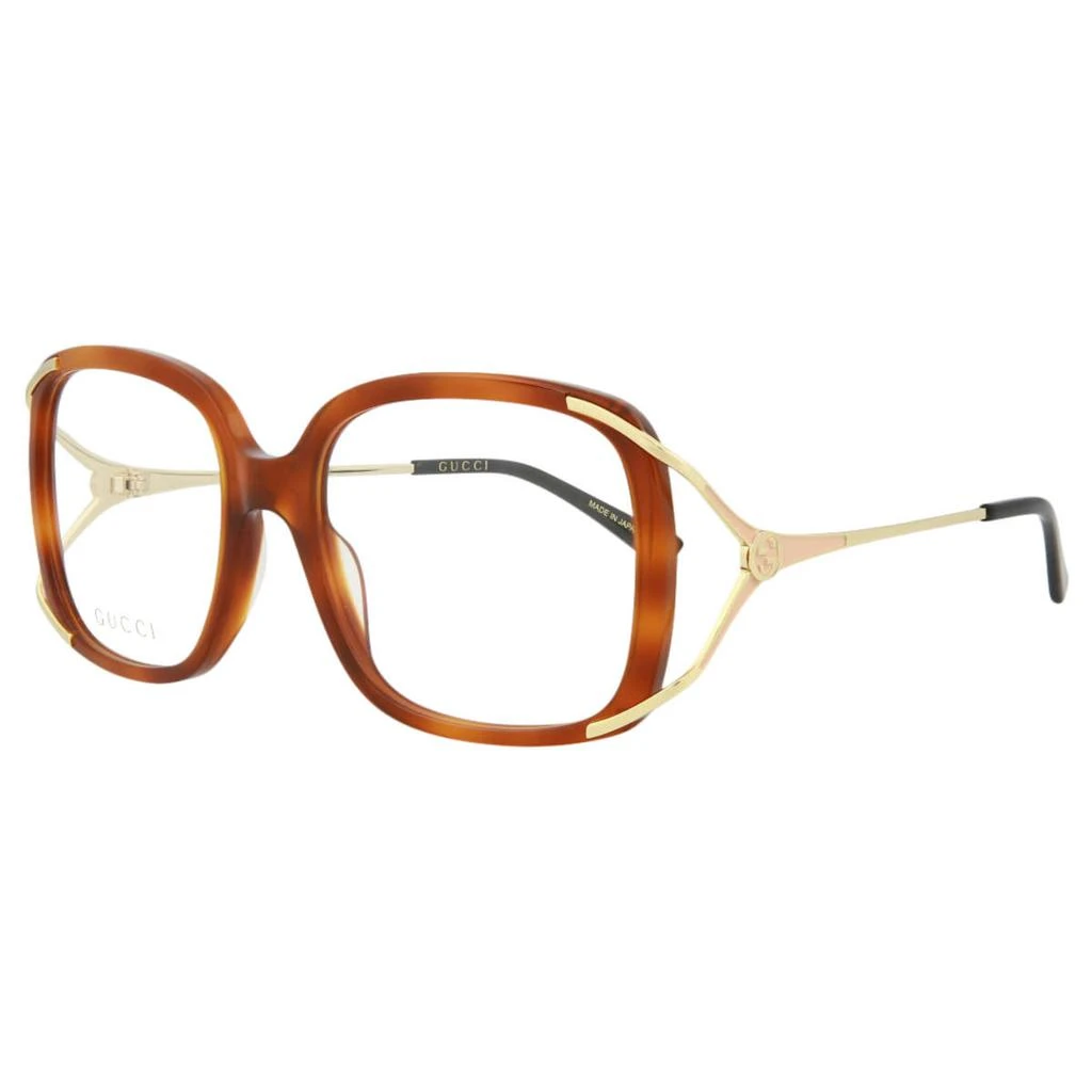 商品Gucci|Gucci 棕色 眼镜,价格¥1277,第1张图片