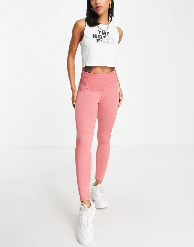 商品The North Face|The North Face Dune Sky 7/8 leggings in pink,价格¥283,第4张图片详细描述