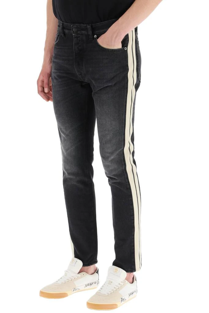 商品Palm Angels|Palm Angels Track Jeans With Side Bands,价格¥3922,第4张图片详细描述