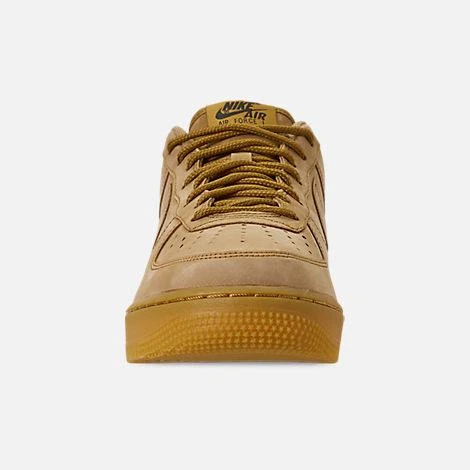 商品NIKE|Men's Nike Air Force 1 '07 Low Wheat Casual Shoes,价格¥482,第3张图片详细描述