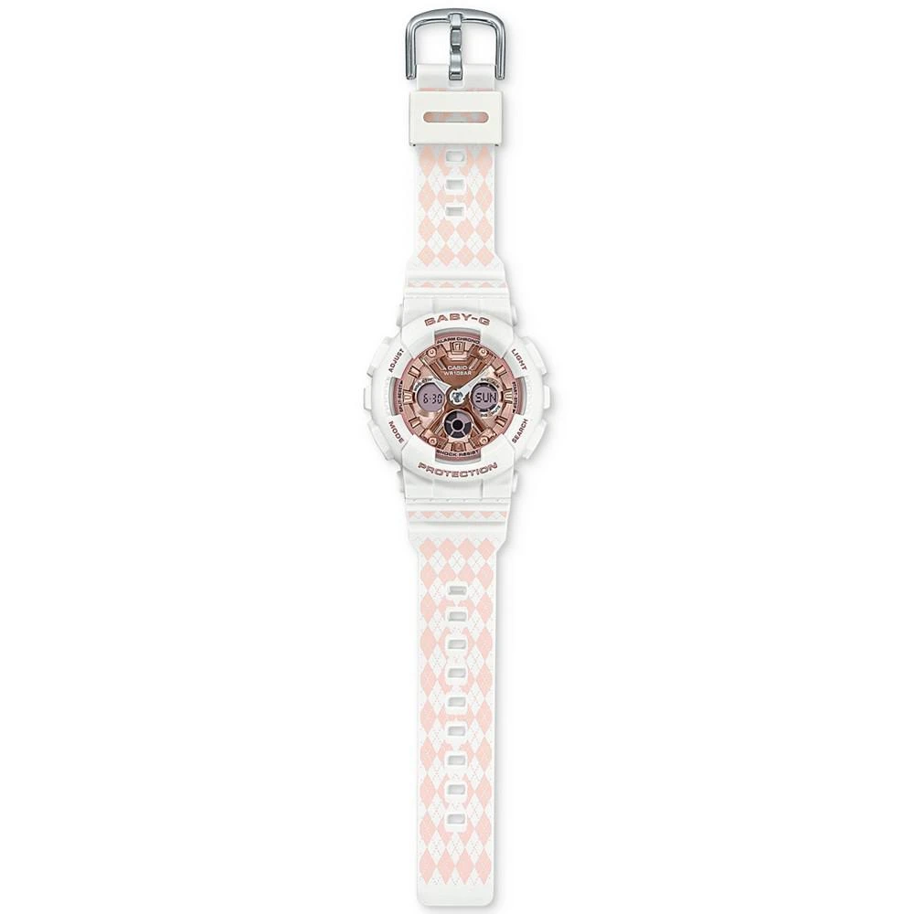 商品G-Shock|Women's Analog Digital Pink Heart White Resin Strap Watch 43mm,价格¥733,第2张图片详细描述