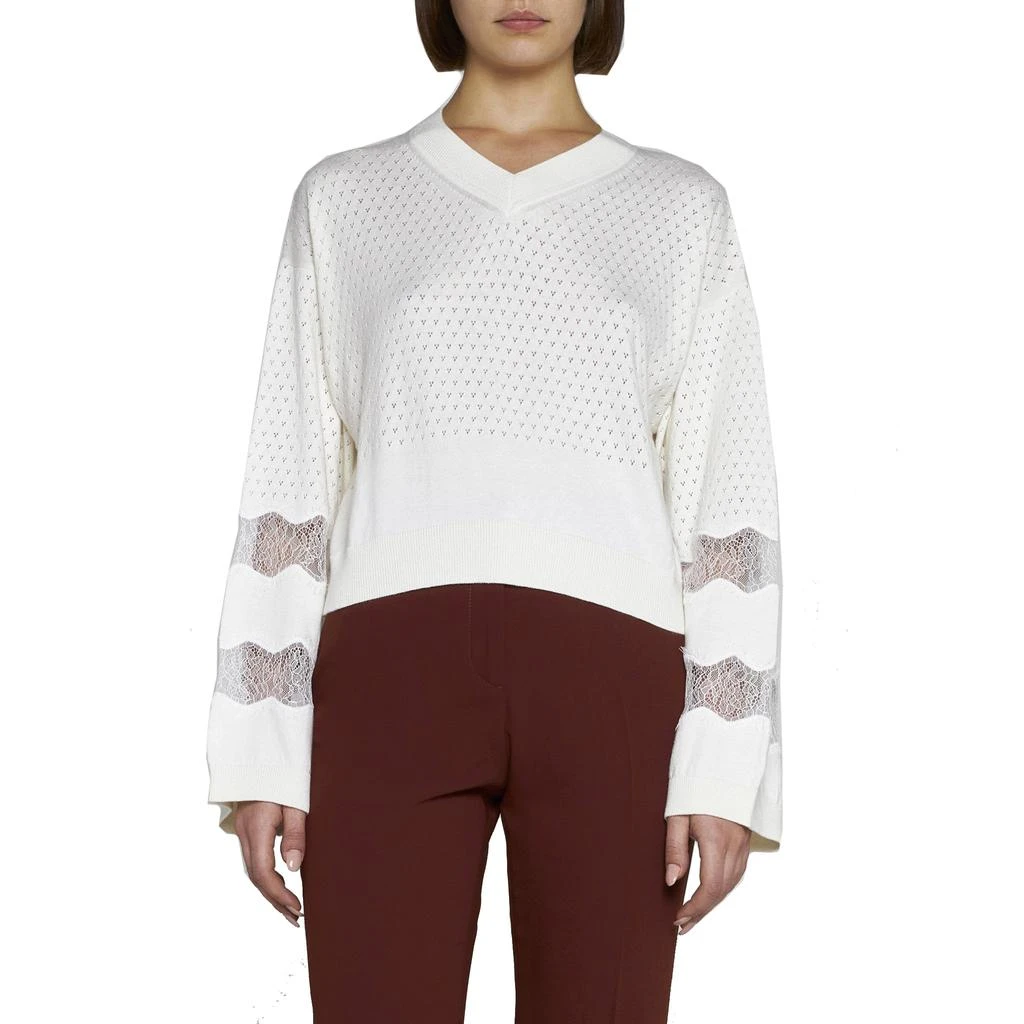 商品See by Chloé|See By Chloe Cotton And Cashmere Pullover,价格¥2263,第2张图片详细描述