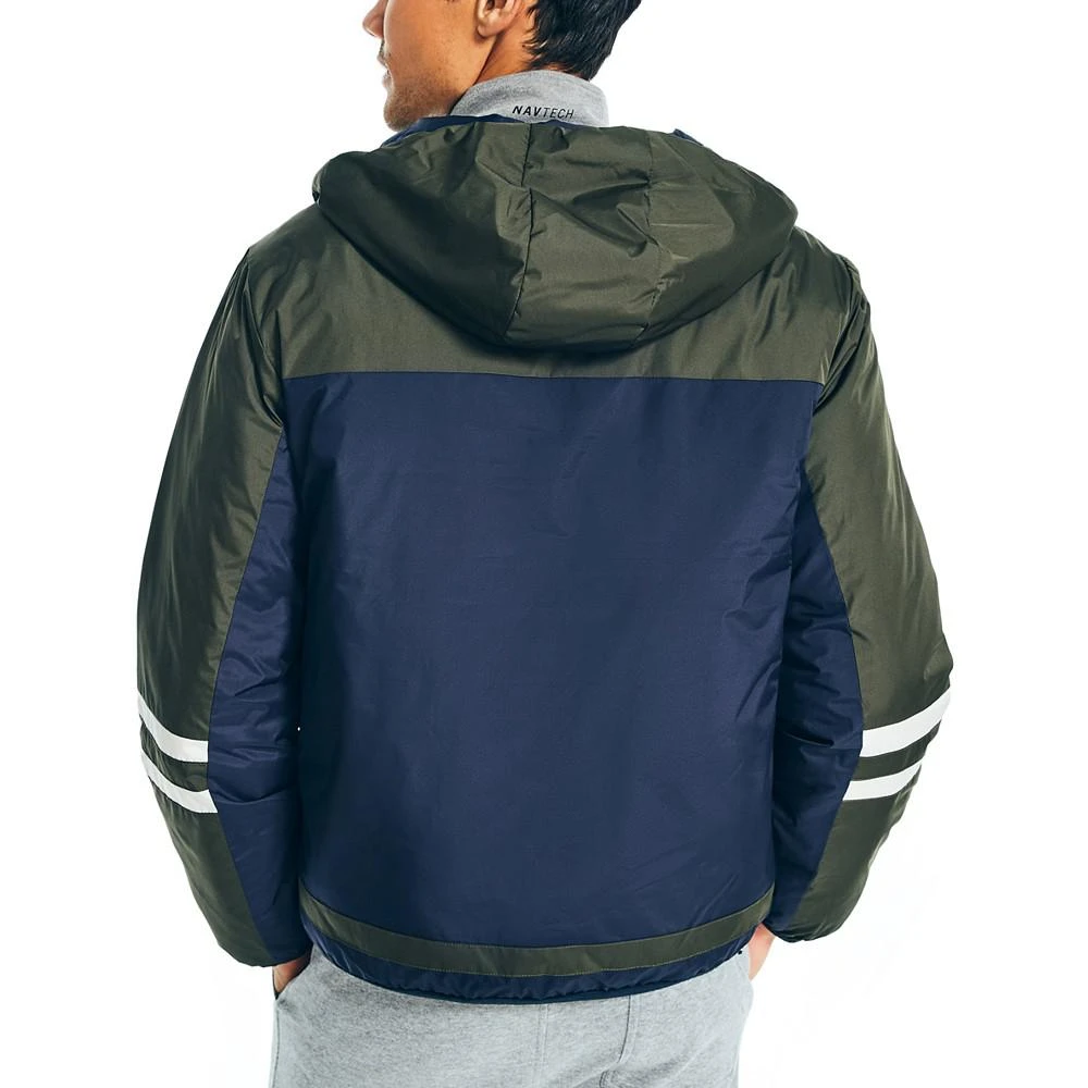 商品Nautica|Men's Sustainably Crafted Tempasphere Colorblocked Jacket,价格¥339,第2张图片详细描述