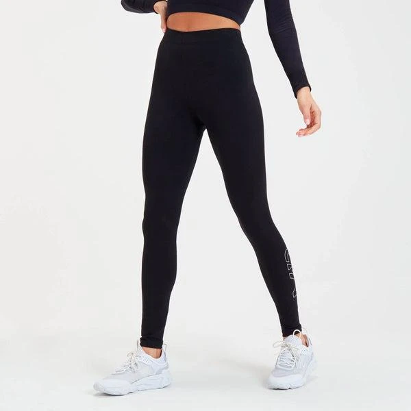 商品Myprotein|MP Women's Jersey Leggings - Black,价格¥225,第1张图片