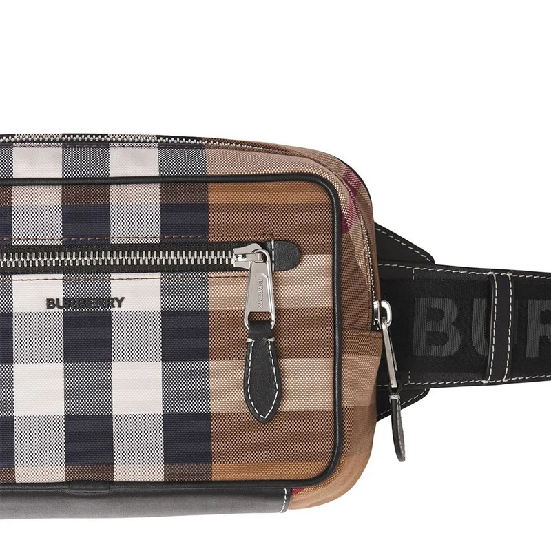 BURBERRY 格纹男士腰包 8042038 商品