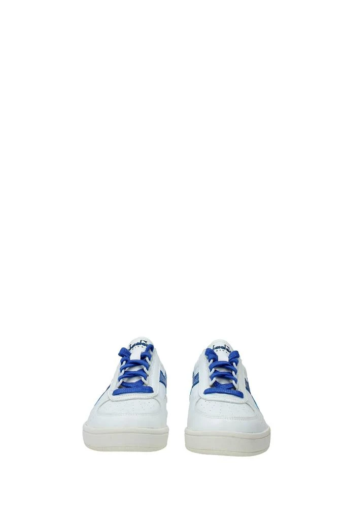 商品Diadora|Sneakers Leather White Blue,价格¥734,第3张图片详细描述