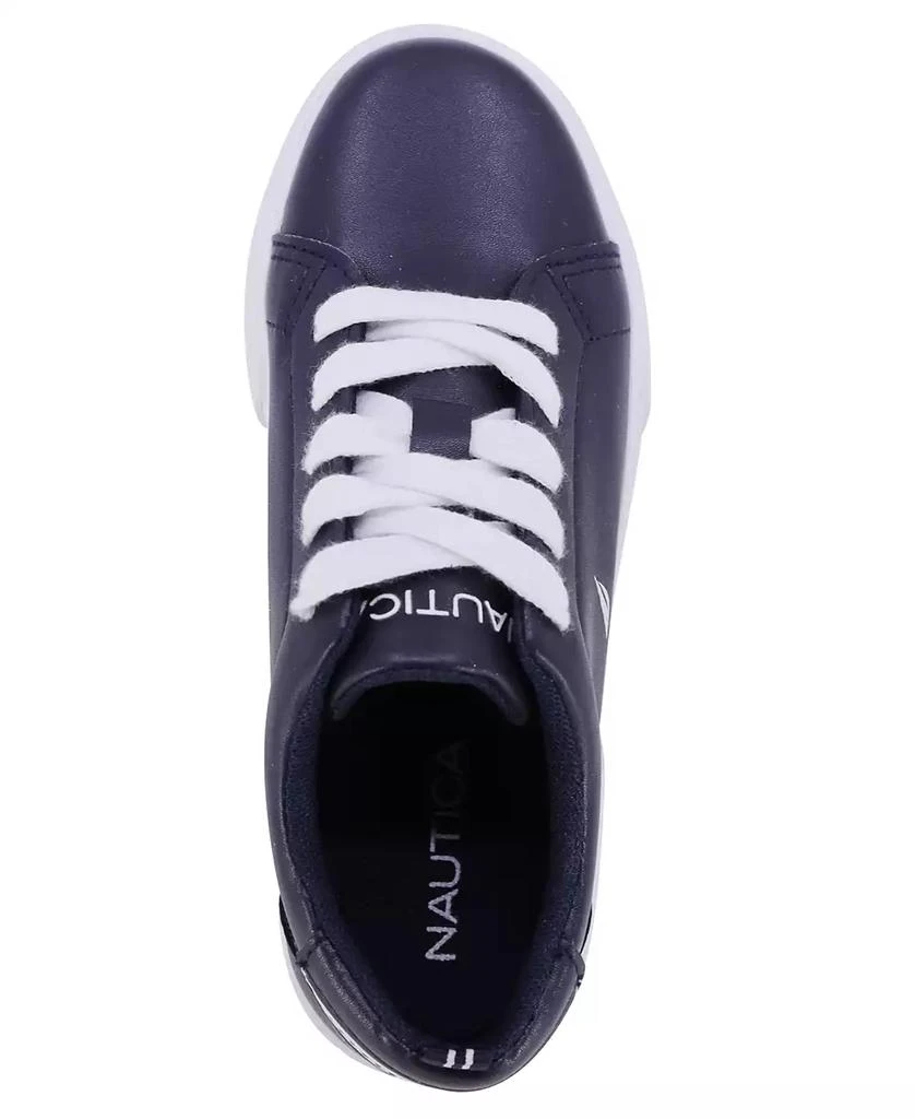 商品Nautica|Little and Big Boys Graves 2 Casual Low Cut Lace Up Sneaker,价格¥168,第4张图片详细描述