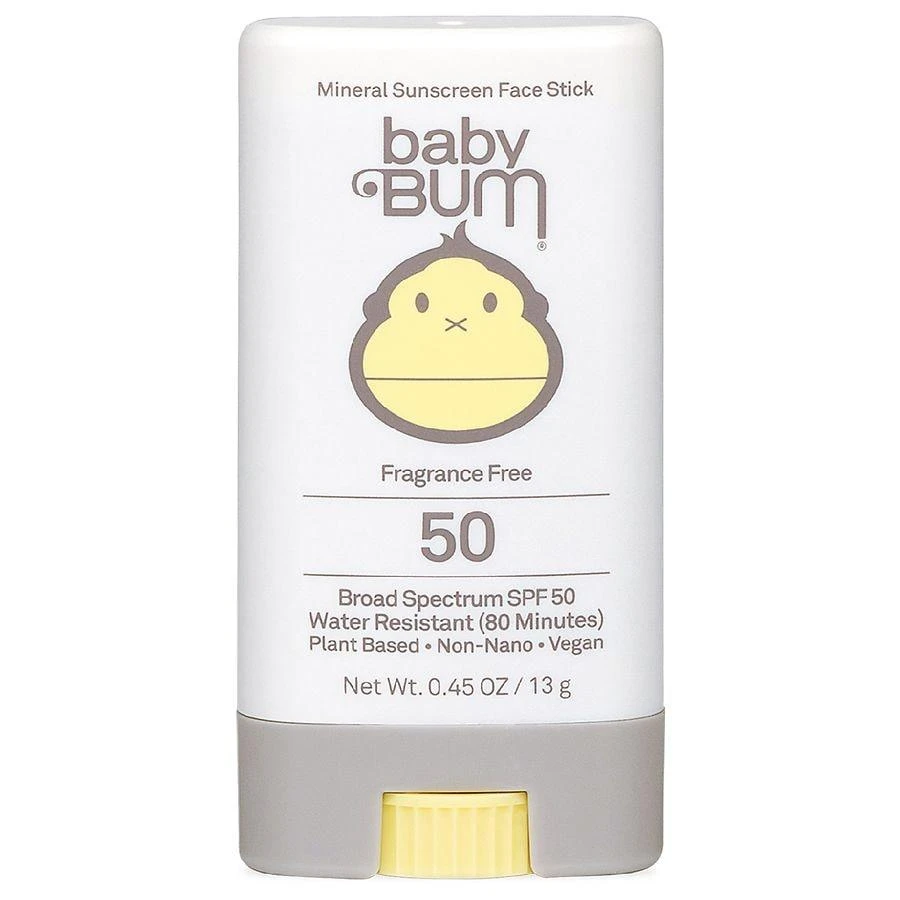 商品Baby Bum|Mineral Sunscreen Face Stick SPF 50,价格¥93,第1张图片