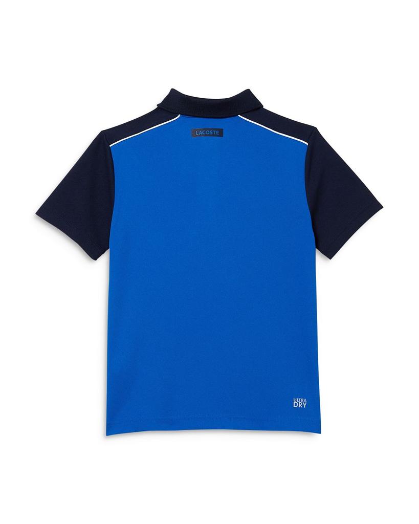 Boys' Color Block Piqué Performance Tennis Polo Shirt - Little Kid, Big Kid商品第2张图片规格展示