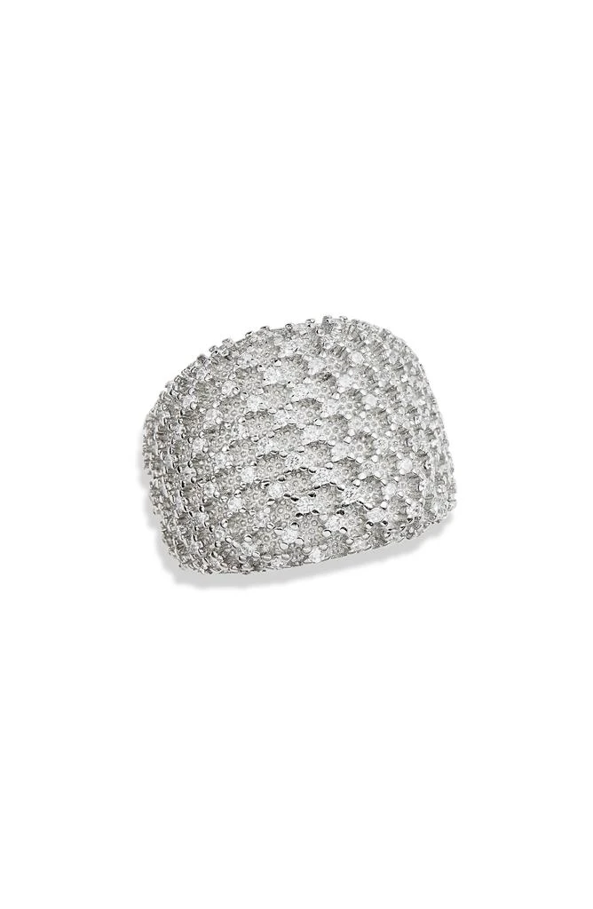 商品Savvy Cie Jewels|Bombay Sterling Silver Pavé Cubic Zirconia Ring,价格¥456,第1张图片