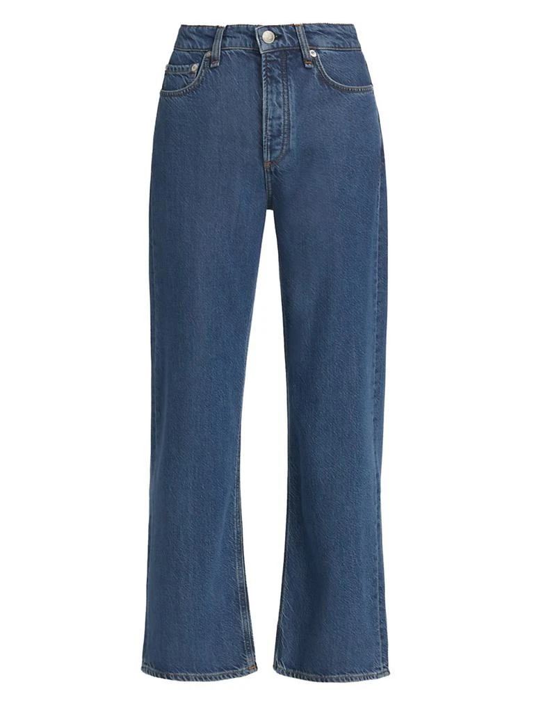 商品Rag & Bone|Logan Mid-Rise Featherweight Wide-Leg Jeans,价格¥1899,第1张图片