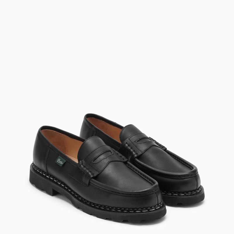 Black leather loafer商品第2张图片规格展示