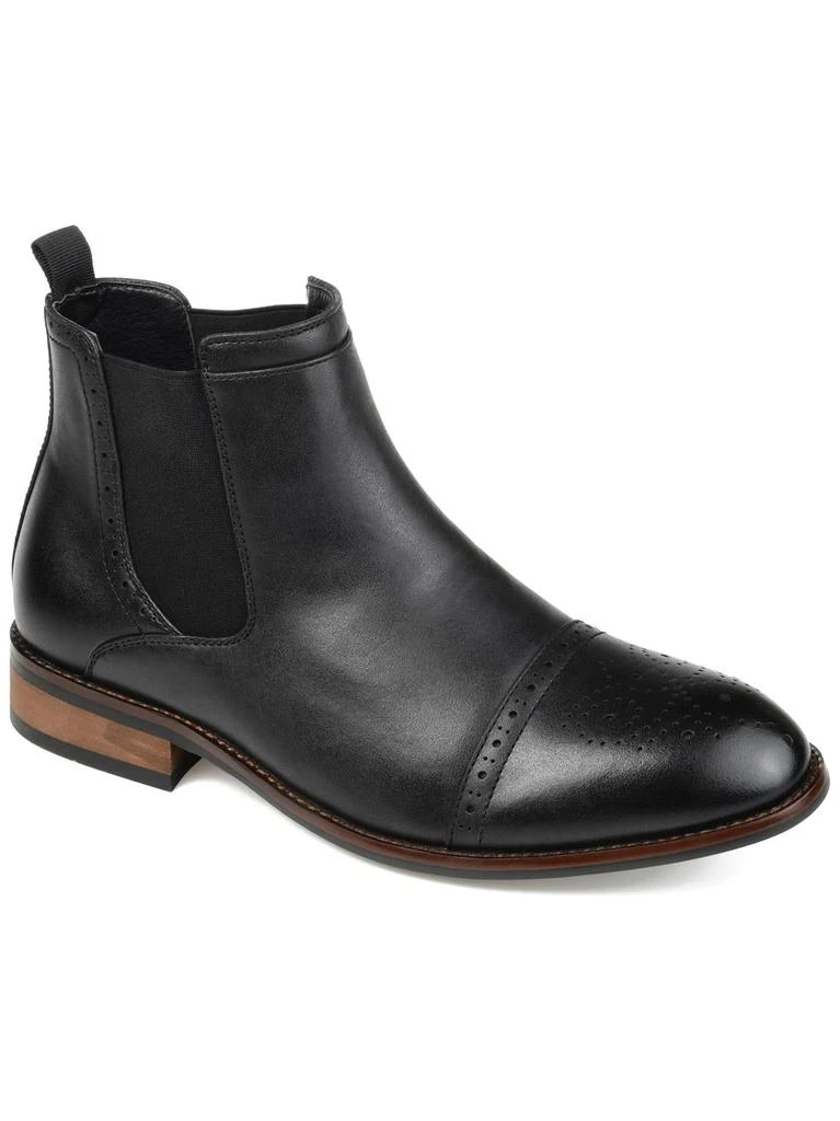 商品Vance Co.|Garrett Cap Toe Chelsea Boots,价格¥382,第1张图片