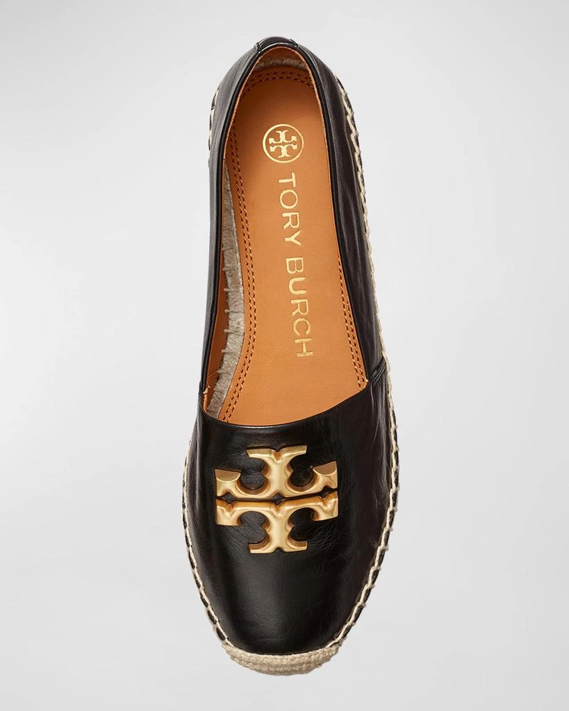 商品Tory Burch|Eleanor Leather Medallion Loafer Espadrilles,价格¥985,第5张图片详细描述