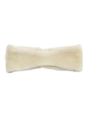 商品UGG|Reversible Leather & Shearling Headband,价格¥360,第5张图片详细描述