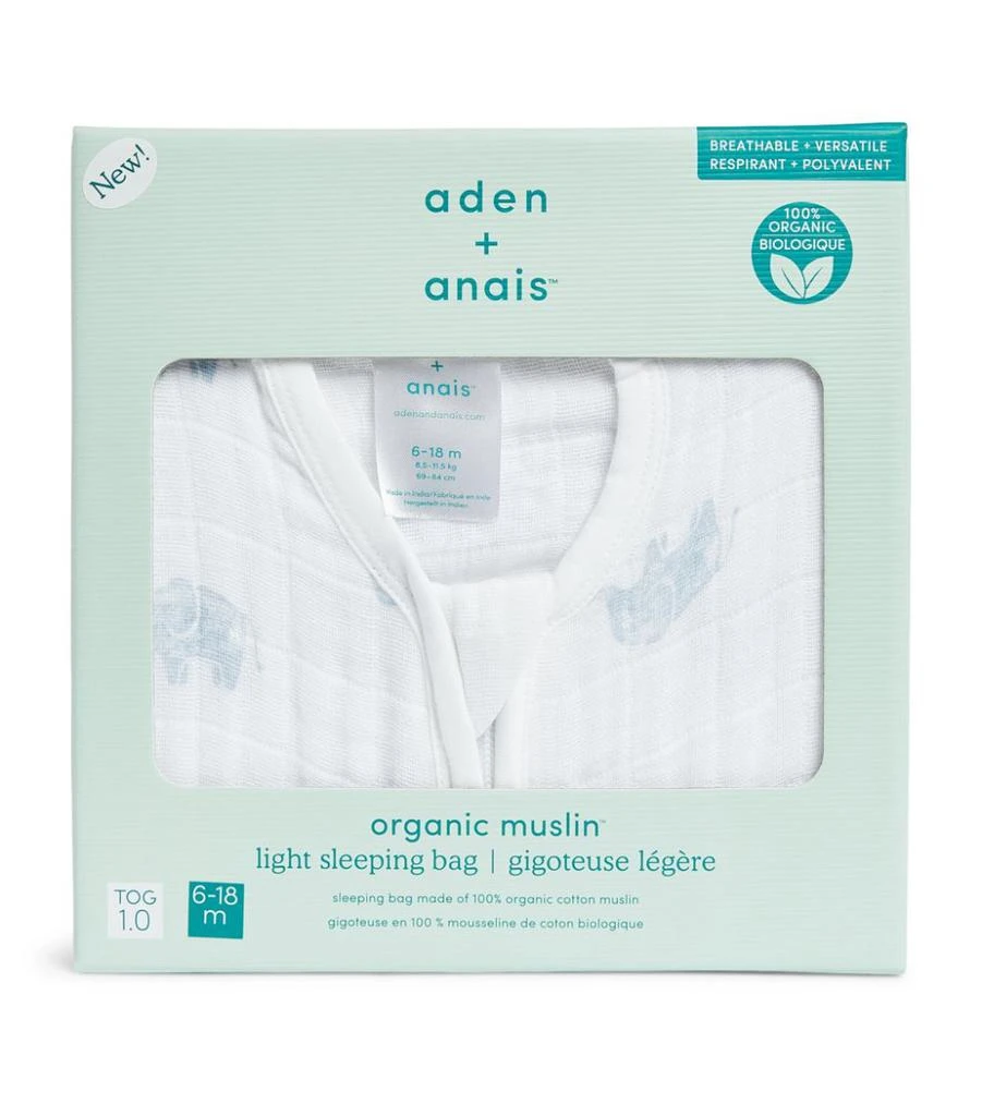 商品aden + anais|1.0 Tog Elephant Light Sleeping Bag (6-18 Months),价格¥342,第2张图片详细描述
