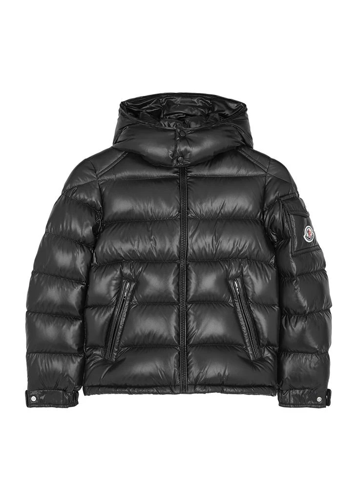 商品Moncler|KIDS New Maya black quilted shell jacket,价格¥4886,第1张图片