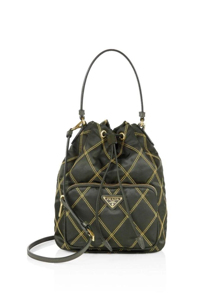 商品Prada|Tessuto Impunturato Quilted Bucket Bag,价格¥6975,第1张图片