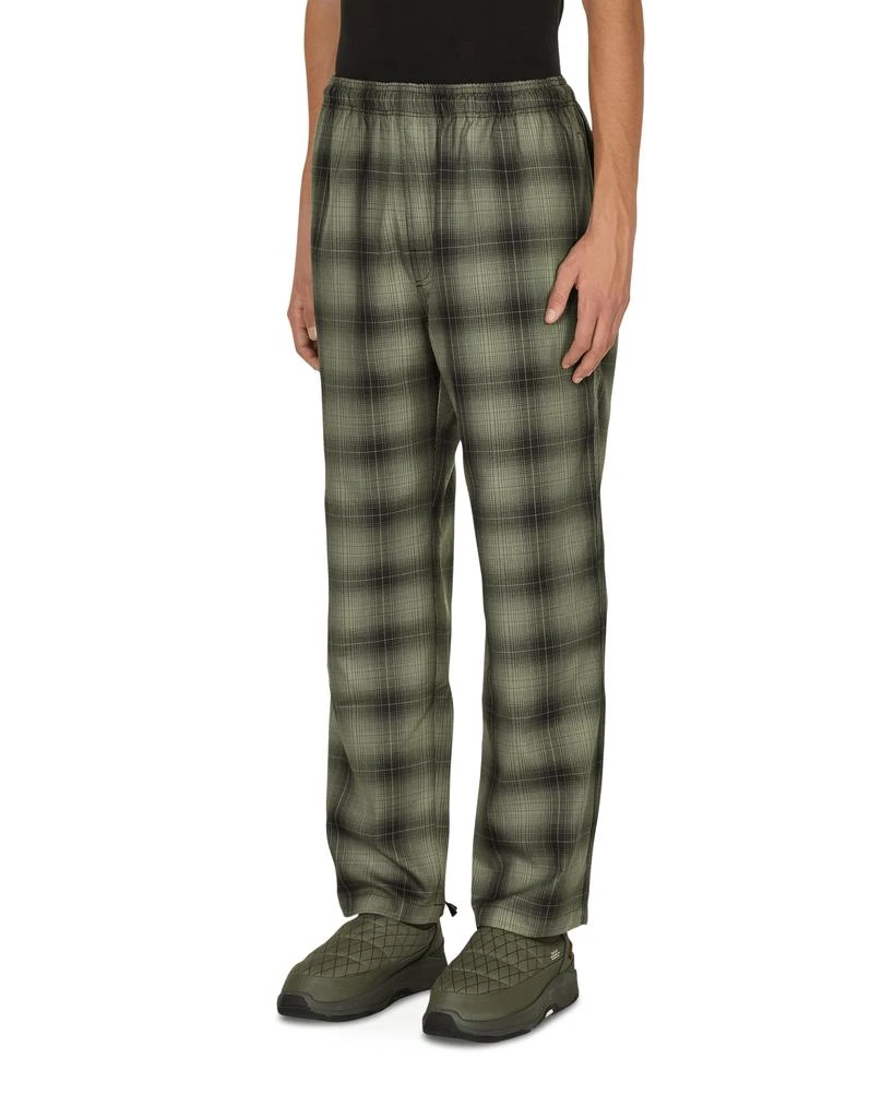 商品STUSSY|Shadow Plaid Relaxed Pants Green,价格¥448,第2张图片详细描述