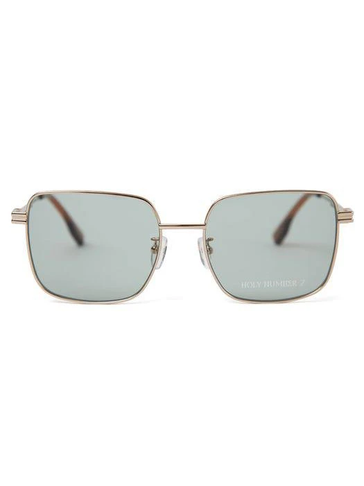 商品HOLY NUMBER 7|CAPERNAUM GOLD FRAME GREEN LENS,价格¥1315,第1张图片