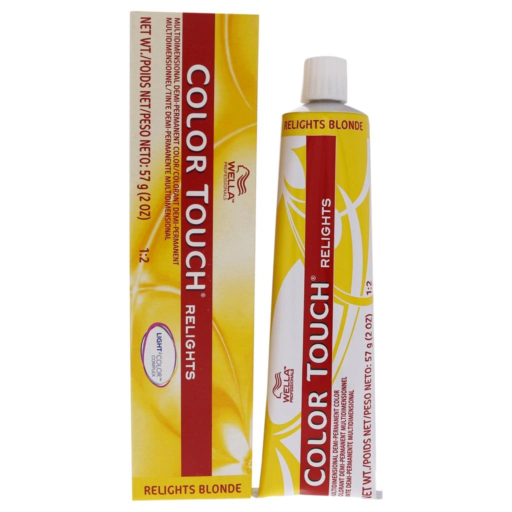 商品Wella|Color Touch Relights Demi-Permanent Color - 18 Ash Pearl For Unisex 2 oz Hair Color,价格¥118,第1张图片