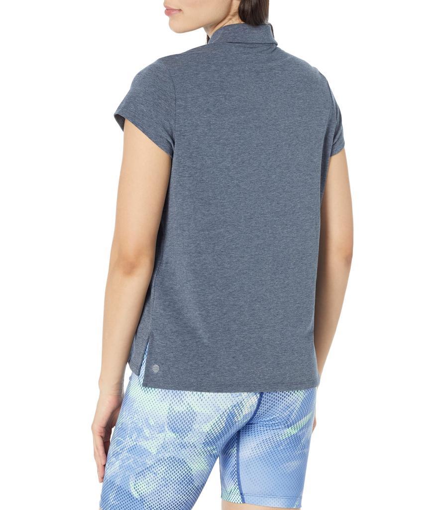 商品Adidas|Go-To Heathered Polo Shirt,价格¥489,第4张图片详细描述