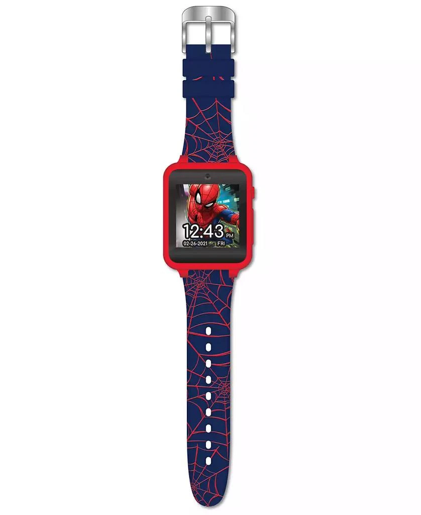商品Accutime|Kid's Spiderman Black Silicone Strap Smart Watch 46x41mm,价格¥274,第2张图片详细描述