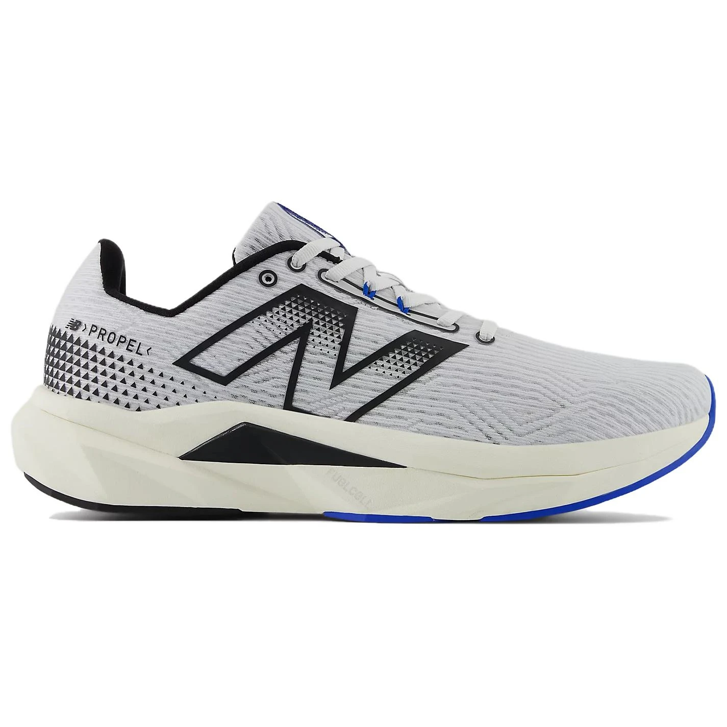 商品[国内直发] New Balance|NB FuelCell Propel  v5 舒适百搭防滑耐磨透气轻便 低帮跑步鞋 男款 灰色,价格¥630,第3张图片详细描述