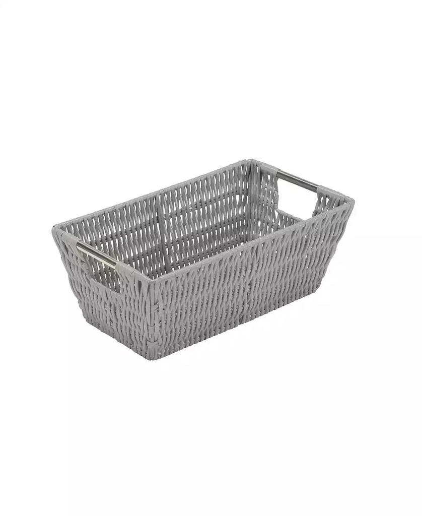 商品Simplify|Small Shelf Storage Rattan Tote Basket,价格¥253,第1张图片