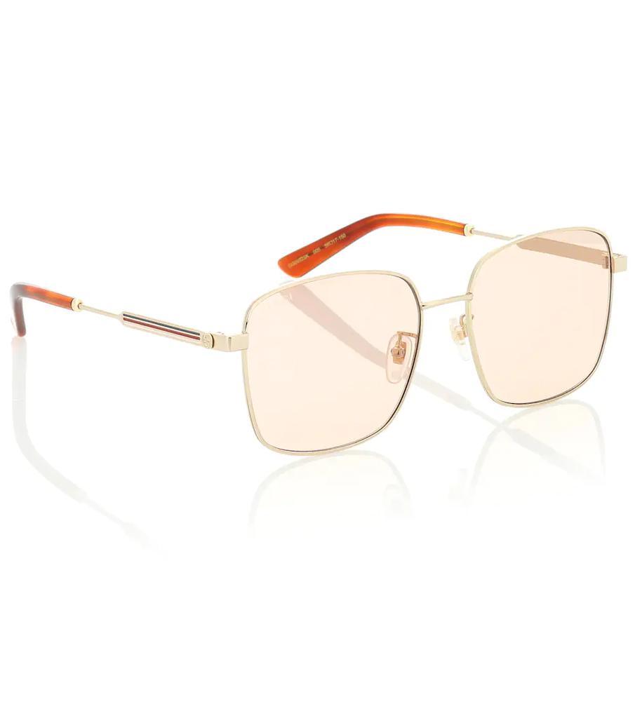 商品Gucci|Wire sunglasses,价格¥2551,第4张图片详细描述