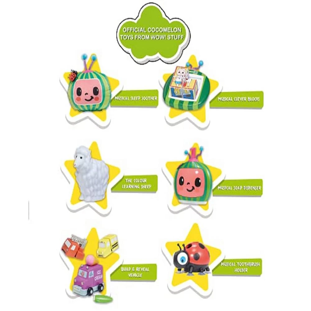 商品WOW! Stuff|Cocomelon Musical Soap Dispenser Toy,价格¥150,第4张图片详细描述