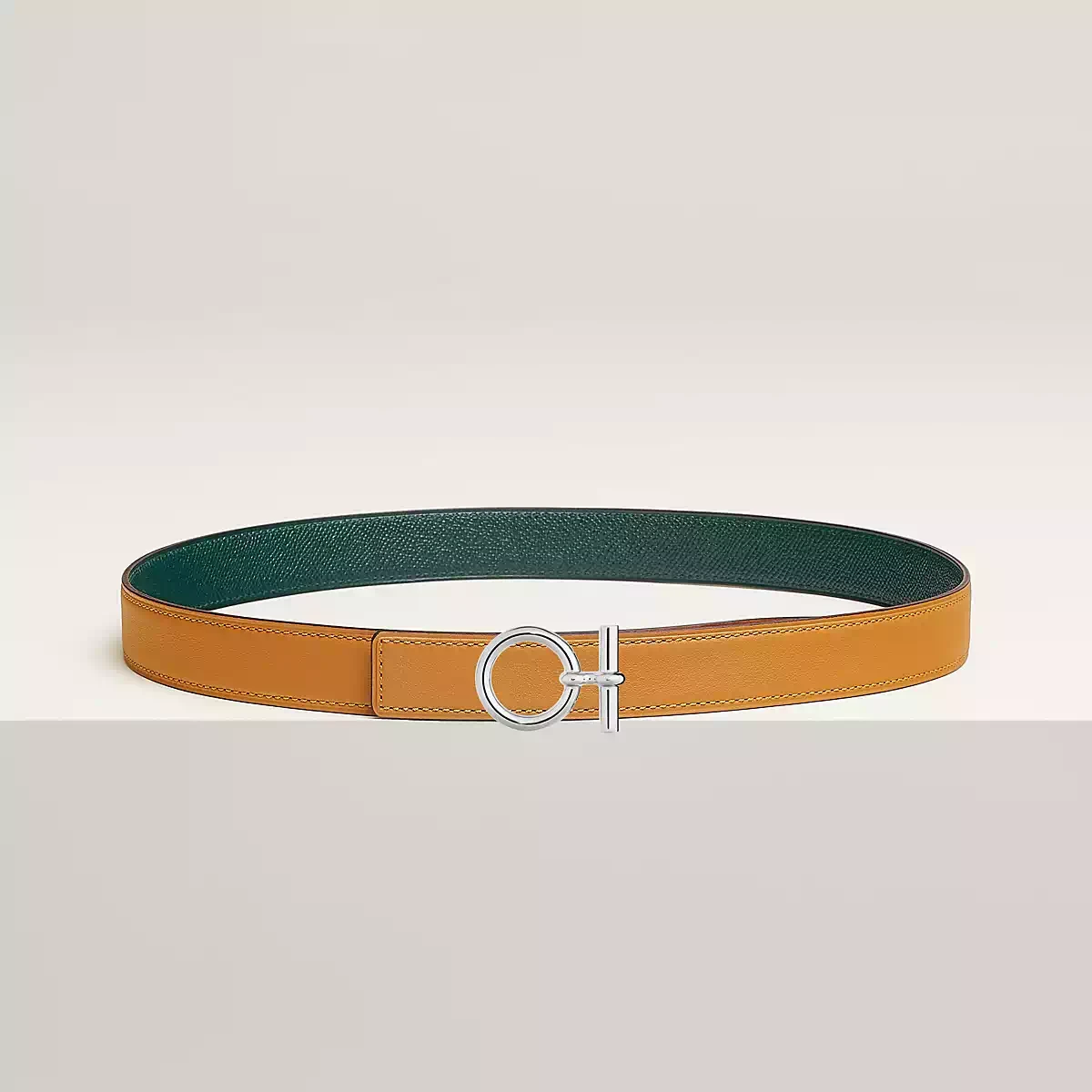 【预售】 爱马仕 24秋冬 女士 腰带 Boucle de ceinture Flot & Cuir de ceinture réversible 24 mm H010617UK05 | H052150CAWV 商品