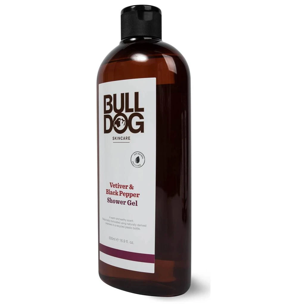 商品Bulldog Skincare for Men|Bulldog Black Pepper & Vetiver Shower Gel 500ml,价格¥43,第2张图片详细描述