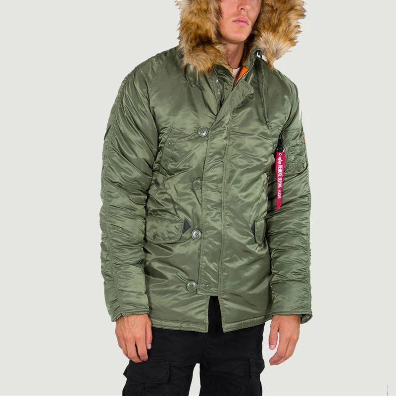 商品Alpha Industries|Parka N-3B VF 59 sage green Alpha Industries,价格¥2296,第1张图片