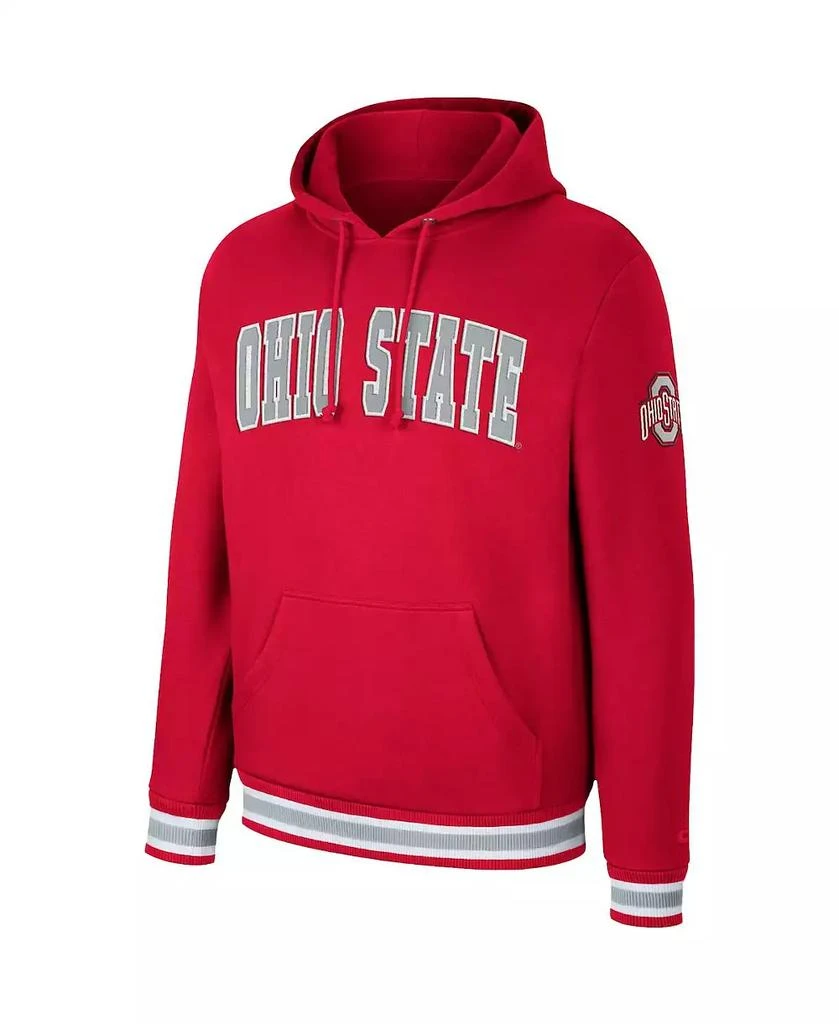 商品Colosseum|Men's Ohio State Buckeyes Varsity Arch Pullover Hoodie,价格¥361,第2张图片详细描述