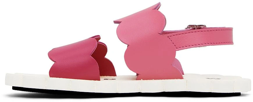 商品Marni|Kids Pink Strap Flower Sandals,价格¥978,第3张图片详细描述
