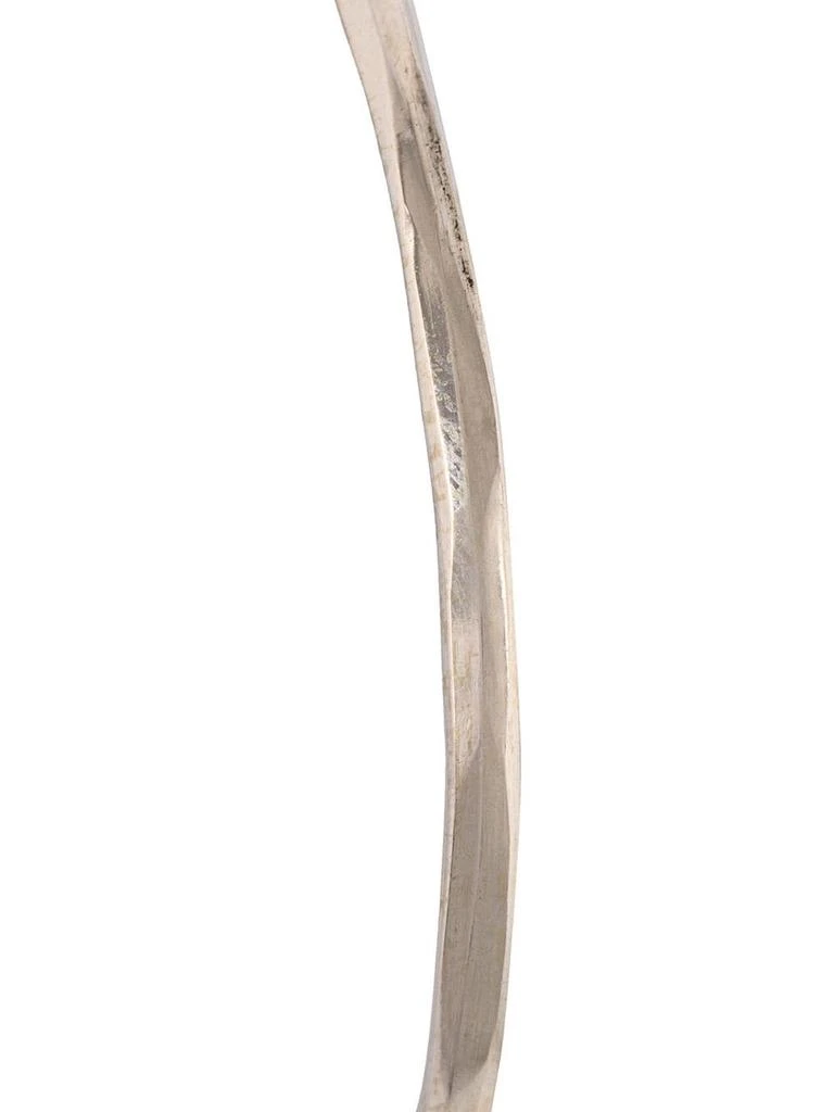 商品WERKSTATT MUNCHEN|WERKSTATT MUNCHEN HOOP EARRINGS HAMMERED M4511,价格¥2171,第4张图片详细描述