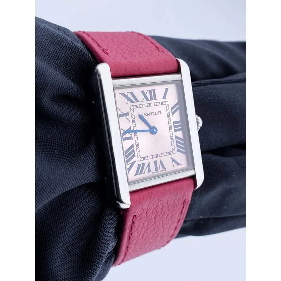 商品[二手商品] Cartier|Pre-owned Cartier Tank Quartz Pink Dial Ladies Watch 3170,价格¥25819,第3张图片详细描述