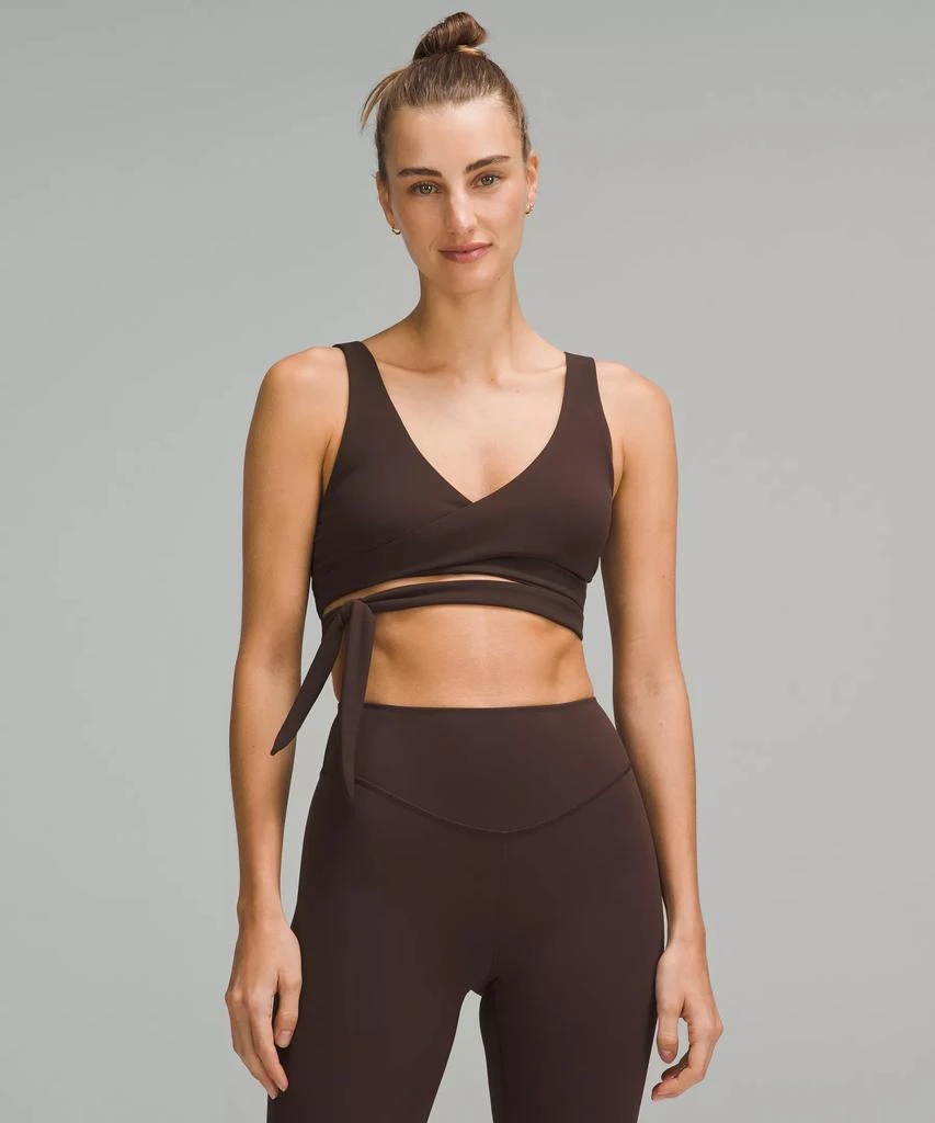 商品Lululemon|Nulu Wrap-Front Tie Bra *Light Support, A/B Cup,价格¥182,第3张图片详细描述