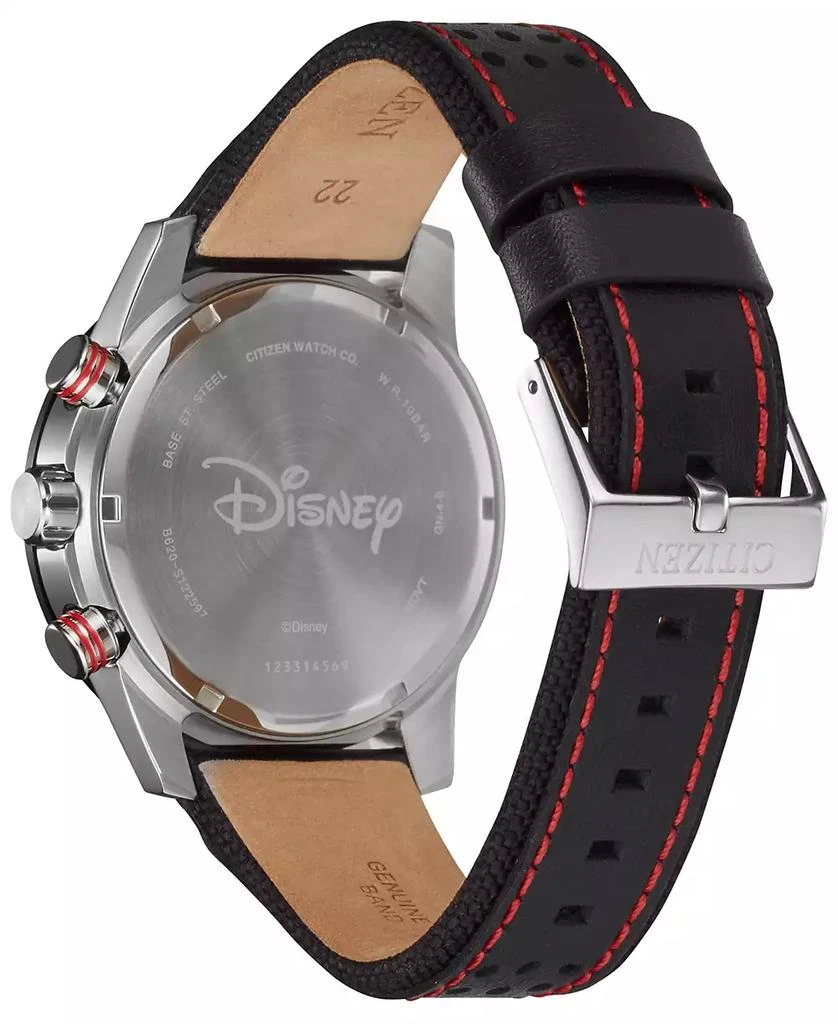 商品Citizen|Mickey Mouse Black Polyurethane Strap Watch 44mm,价格¥2263,第3张图片详细描述