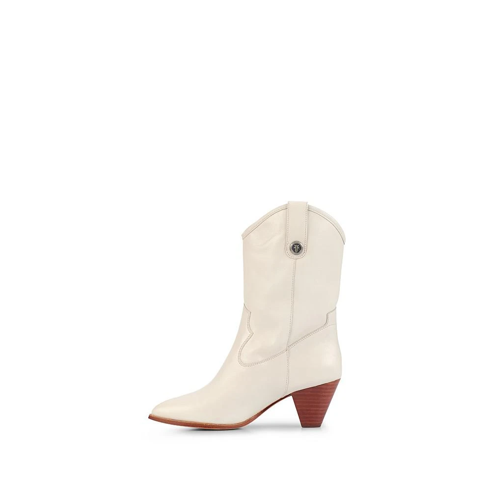 Women's June Western Heeled Leather Boots 商品