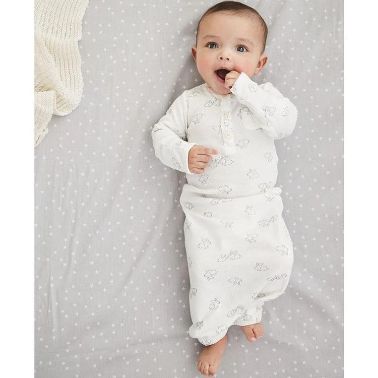 商品Carter's|女婴2-Pk. Bunny Sleeper Gowns, Baby Girls (0-24 months),价格¥98,第2张图片详细描述