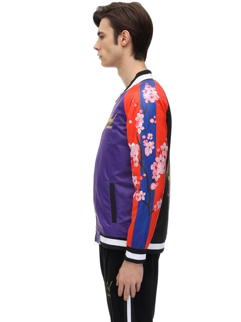 商品MNML|Color Block Dragon Print Bomber Jacket,价格¥922,第3张图片详细描述