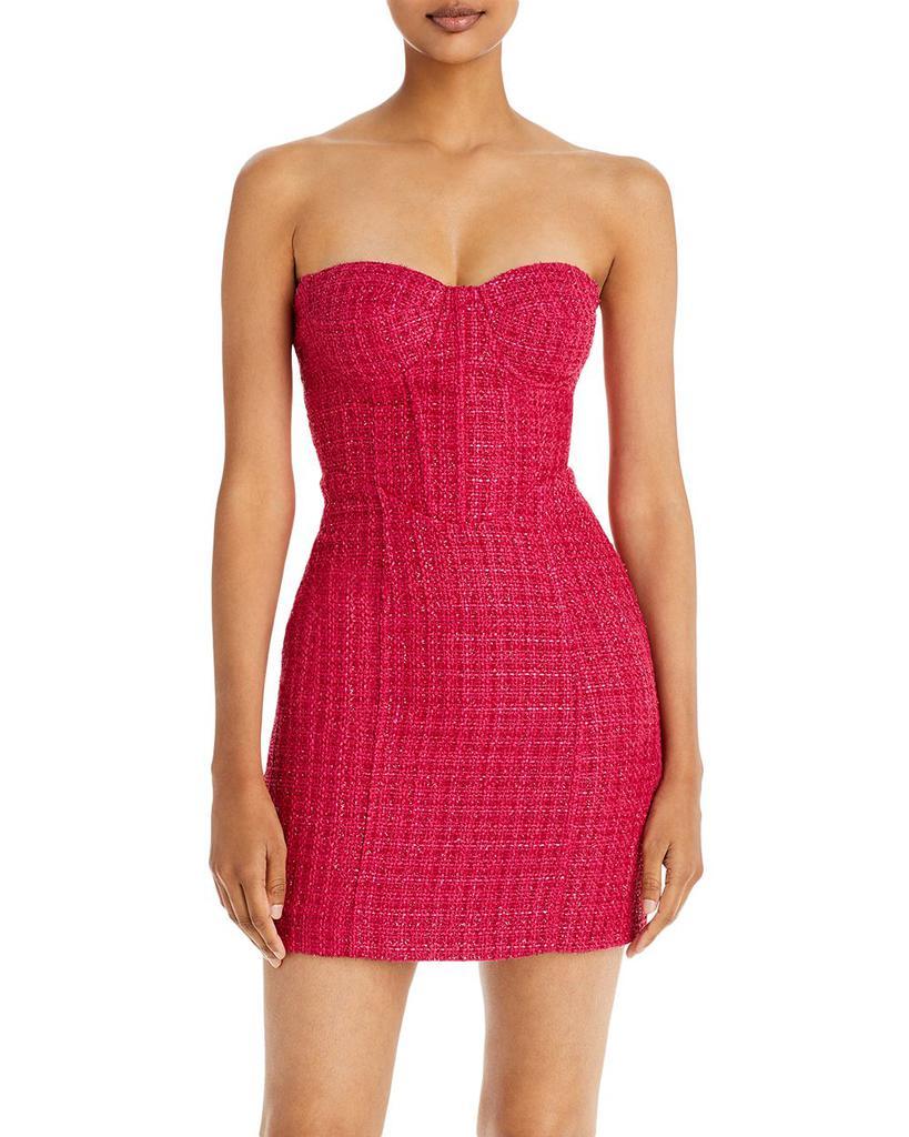 商品AQUA|Tweed Bustier Dress - 100% Exclusive,价格¥636,第1张图片