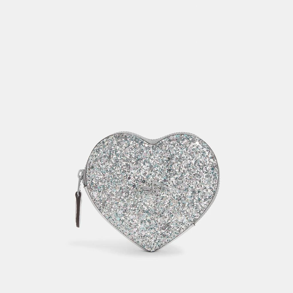 商品Coach|Coach Outlet Heart Coin Case,价格¥388,第1张图片