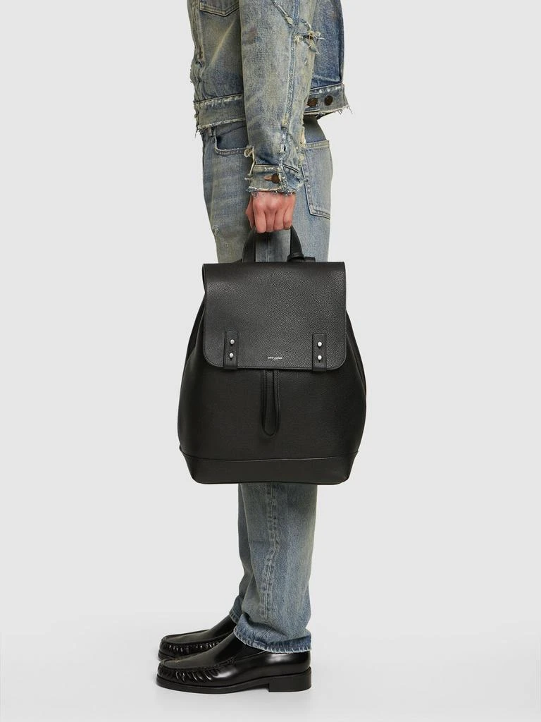 商品Yves Saint Laurent|Logo Sac De Jour Leather Backpack,价格¥18288,第1张图片详细描述