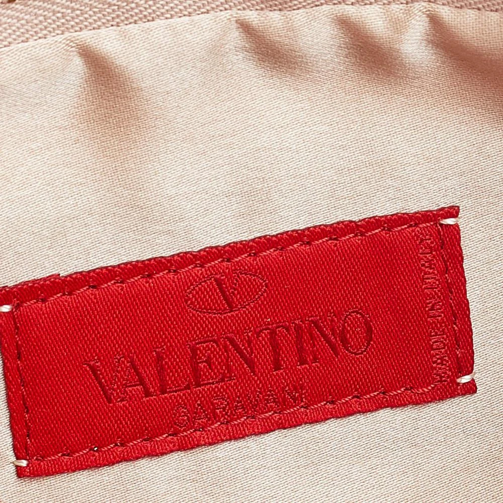 Valentino Pink Satin Pleated Bow Clutch 商品