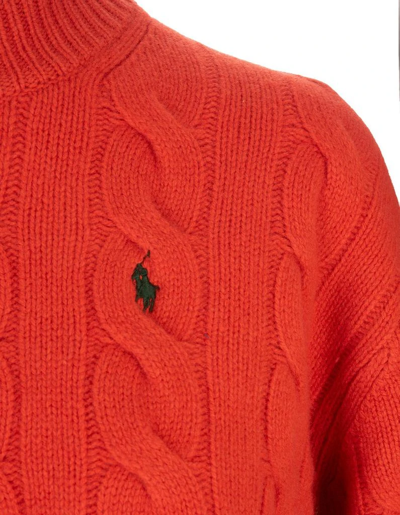 商品Ralph Lauren|Polo Ralph Lauren Crewneck Cable-Knit Jumper,价格¥2007,第3张图片详细描述